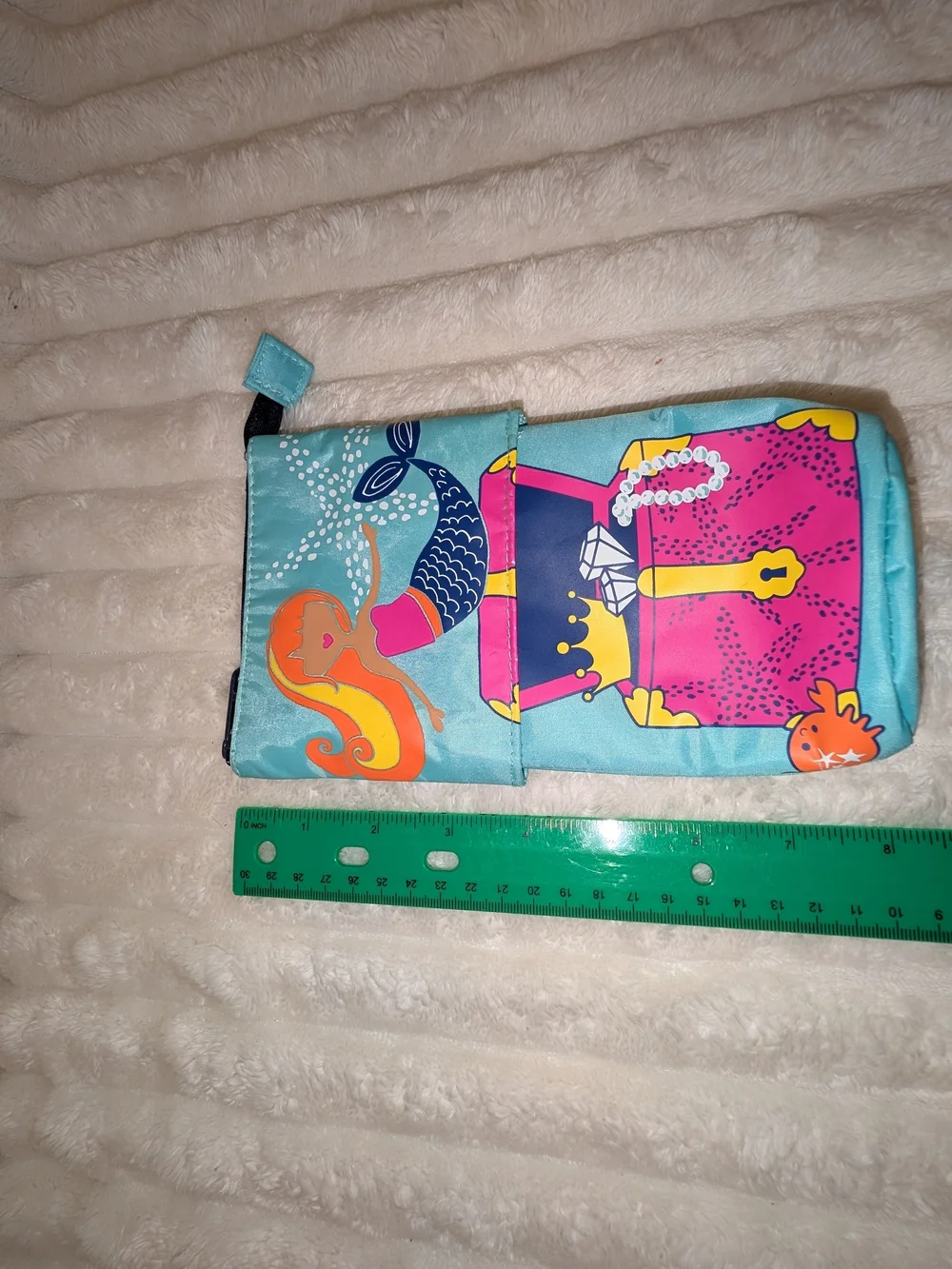 thirty-one Kids Mermaid Treasure Pouch - Teal, Pink, Yellow